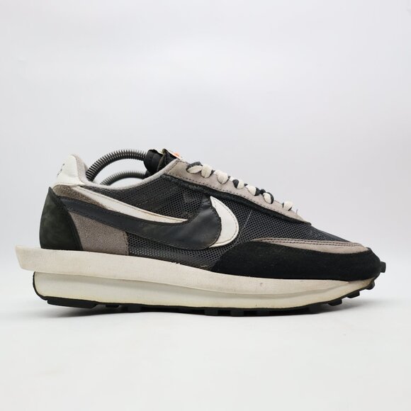 Nike LD Waffle Sacai Anthracite Men's Size 9.5 Black White Sneakers BV0073-001 - Picture 1 of 9